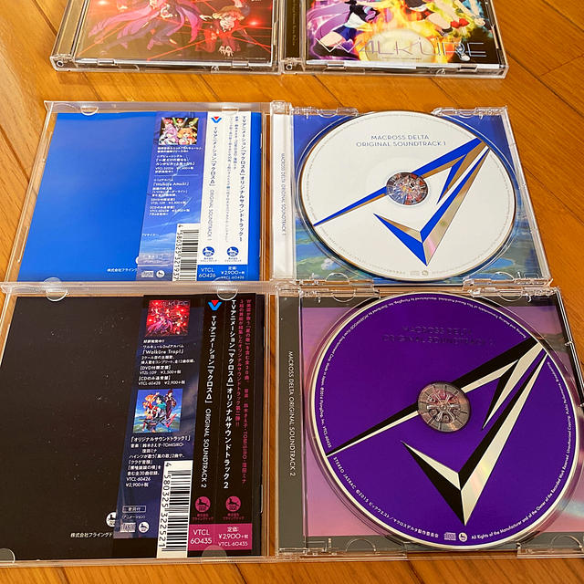 macros(マクロス)のマクロスΔ CD4枚セット エンタメ/ホビーのCD(アニメ)の商品写真