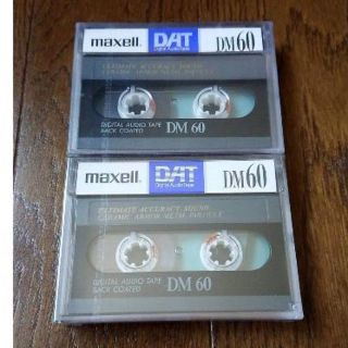 マクセル(maxell)の【DAT 生テープ】“未使用品” 2本セット（maxell 60分）(その他)