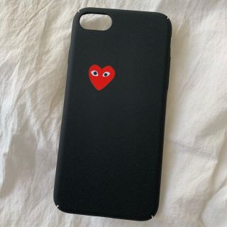 コムデギャルソン(COMME des GARCONS)のギャルソン　♡ iPhoneケース　7/8 シンプル　ハード(iPhoneケース)