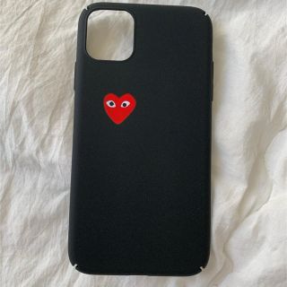 コムデギャルソン(COMME des GARCONS)のギャルソン　♡ iPhoneケース　iPhone11 シンプル　ハード(iPhoneケース)