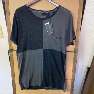 スコッチアンドソーダ(SCOTCH & SODA)の【新品】SCOTCH&SODA 胸ポケット付き デザインTシャツ Lサイズ(Tシャツ/カットソー(半袖/袖なし))