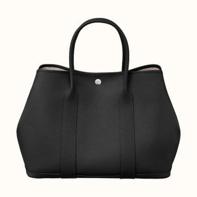 Hermes(エルメス)のエルメス　HERMES ガーデンパーティ PM 36 noir レディースのバッグ(トートバッグ)の商品写真