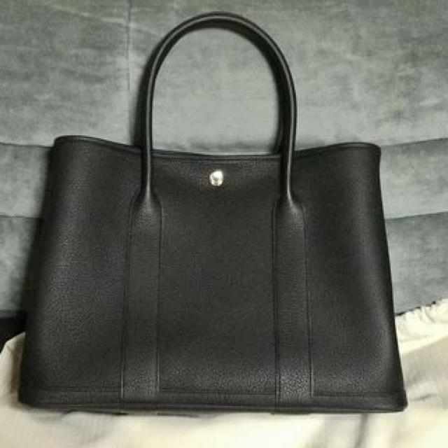 Hermes(エルメス)のエルメス　HERMES ガーデンパーティ PM 36 noir レディースのバッグ(トートバッグ)の商品写真