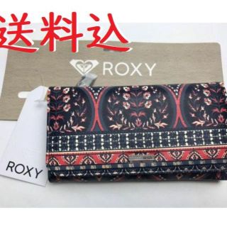 ロキシー(Roxy)の未使用 ROXY 長財布 MY LONG EYES ロングウォレット 花柄(財布)