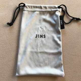 ジンズ(JINS)のJINS 花粉用メガネ　専用ポーチ(サングラス/メガネ)