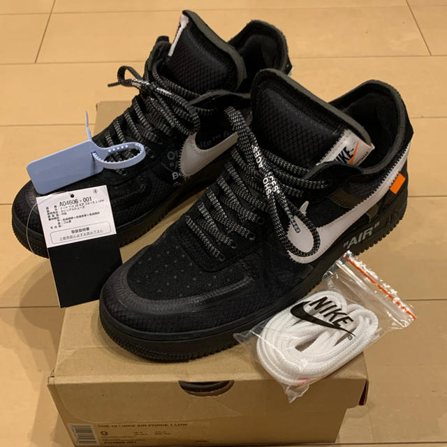 Nike OFF WHITE Air Force 1 The 10 27cm