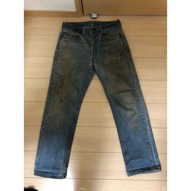 リーバイス501 66前期 赤耳 ボタン裏6 Levi's ヴィンテージデニム