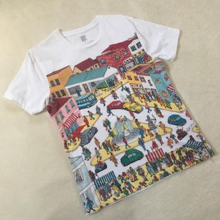 グラニフ(Design Tshirts Store graniph)のメンズTシャツ　ウォーリーを探せ(Tシャツ/カットソー(半袖/袖なし))