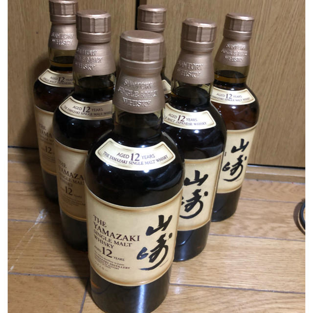 山崎12年　700ml  6本ウイスキー