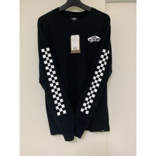 ヴァンズ(VANS)のVANS バンズ　長袖Tシャツ　BLACK　サイズ M   新品　定価6050円(Tシャツ/カットソー(七分/長袖))