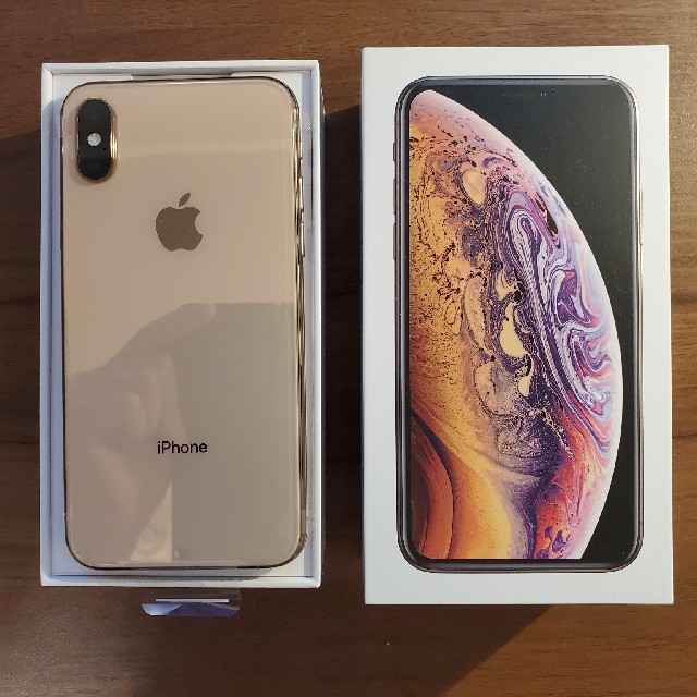 新品未使用 SIMフリー iPhone XS 256GB ゴールド