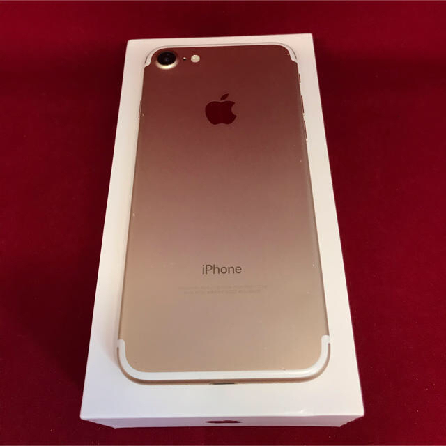 Apple - iPhone7 128GB SIMフリー 上美品の通販 by une pomme ...