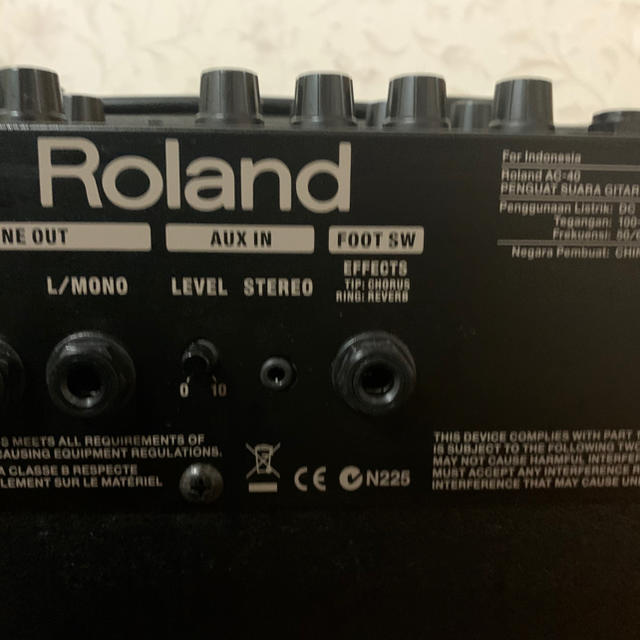 Roland(ローランド)のac-40 Roland アンプ 楽器のギター(ギターアンプ)の商品写真