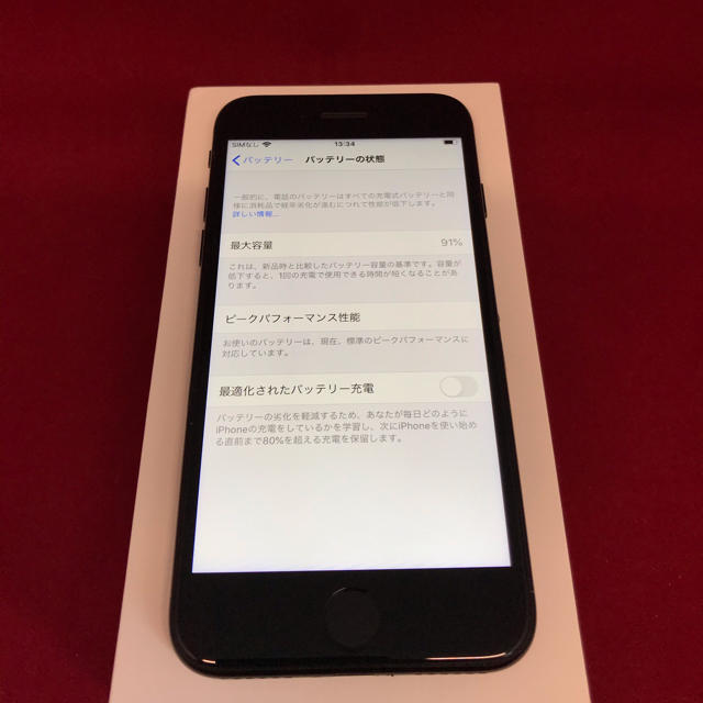 iPhone6  16GB  SIMロック:ソフトバンク　最大容量91%