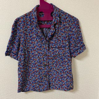 トミーヒルフィガー(TOMMY HILFIGER)のtommy  花柄シャツ☆(シャツ/ブラウス(半袖/袖なし))