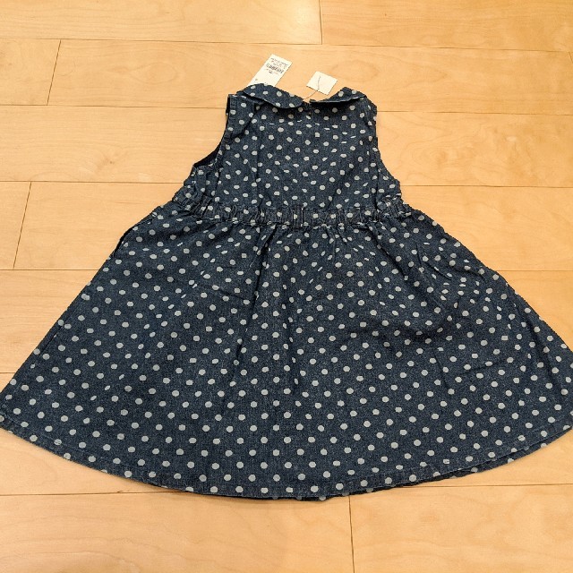 ラポシェビスキュイ　ジャンパースカート130　新品未使用 キッズ/ベビー/マタニティのキッズ服女の子用(90cm~)(ワンピース)の商品写真