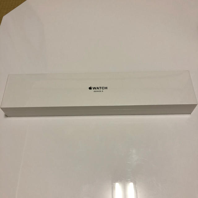 Apple Watch Series3 GPS 42mm シルバー　ホワイト