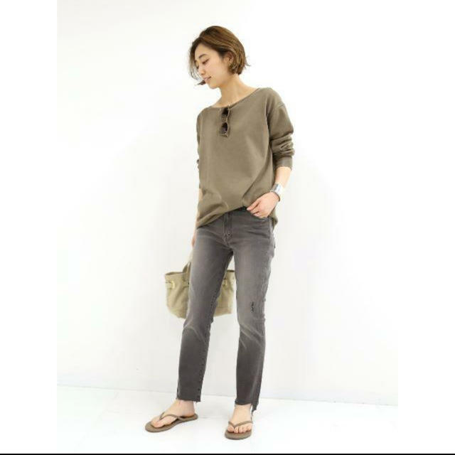 MOTHER GREY INSIDER CROP グレー24 ご専用★