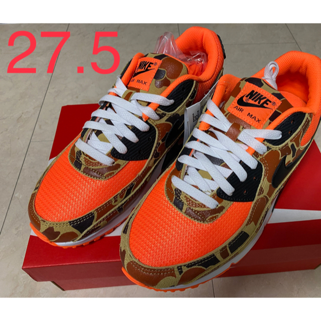 NIKE AIR MAX 90 DUCK CAMO “TOTAL ORANGE