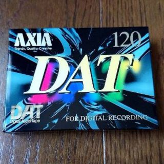 フジフイルム(富士フイルム)の【DAT 生テープ】“未使用品” （AXIA 120分）(その他)