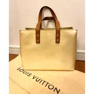 ルイヴィトン(LOUIS VUITTON)のリトル・グリーン・メン様専用☆ルイヴィトン ヴェルニ リードPM 白(ハンドバッグ)