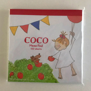 ココ(Coco)の新品‼︎未開封！COCO ココちゃんメモ(ノート/メモ帳/ふせん)
