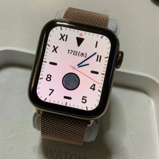 アップルウォッチ(Apple Watch)のApple Watch series4 セルラー 40mm アップルケア付き(腕時計(デジタル))