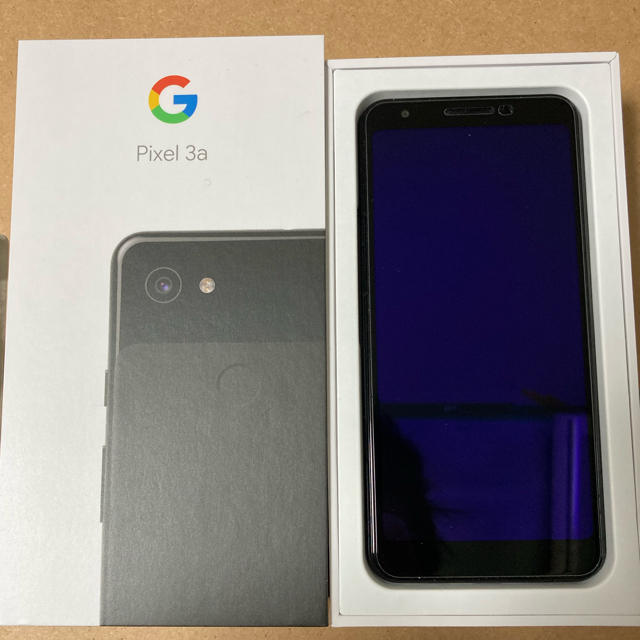 スマホ/家電/カメラPixel 3a 64GB Black SIMフリー　Google ピクセル3a