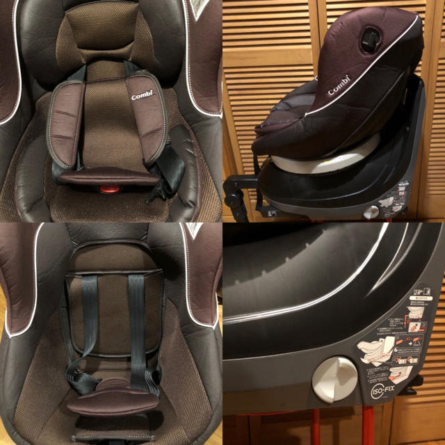 美品❗️ コンビ　ネルーム lite ISOFIX EF チャイルドシート キッズ/ベビー/マタニティの外出/移動用品(自動車用チャイルドシート本体)の商品写真