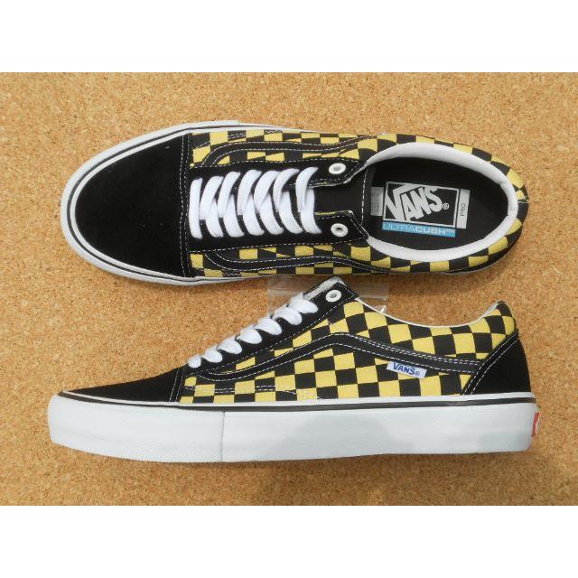 バンズ VANS OLD SKOOL PRO 28,5cm 黒黄US105カラー