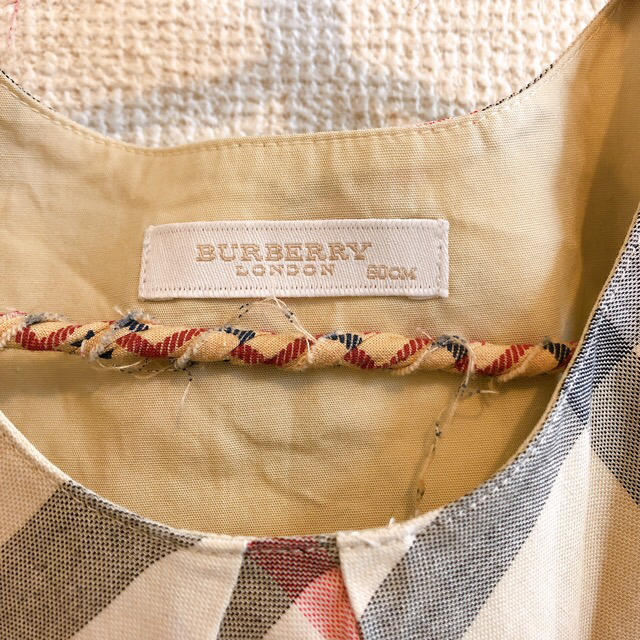 BURBERRY(バーバリー)のバーバリー　ベビー　ロンパース カバーオール　オーバーオール　サロペット  キッズ/ベビー/マタニティのベビー服(~85cm)(カバーオール)の商品写真