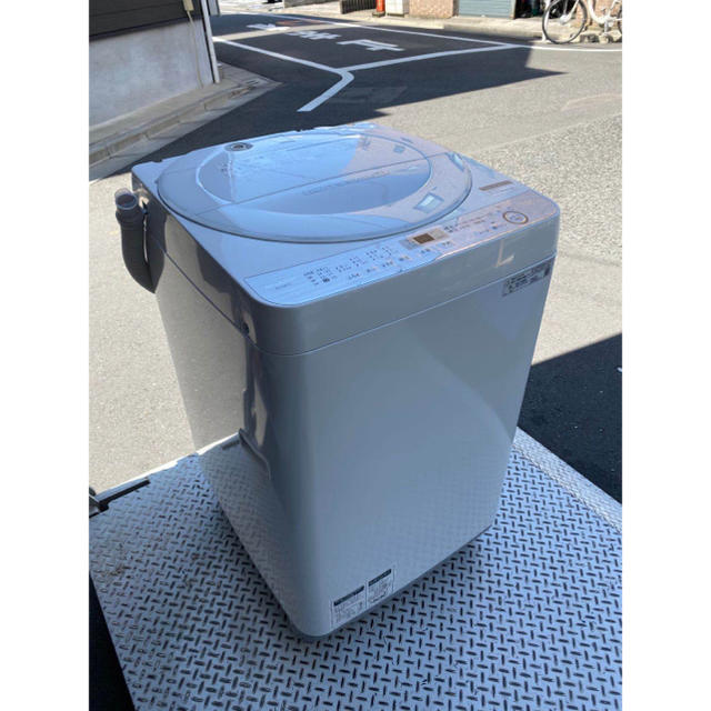 SHARP 全自動洗濯機 2019年製 ES-GE7C-W 7.0kg - 2