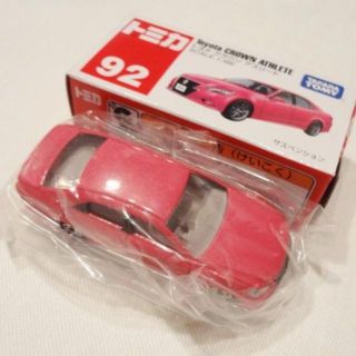 トヨタ(トヨタ)の新品 レア！■　トミカ ミニカー　92　■　トヨタ クラウン アスリート　ピンク(その他)