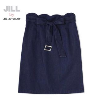 ジルバイジルスチュアート(JILL by JILLSTUART)の JILL by JILLSTUART デニムスカート(ひざ丈スカート)