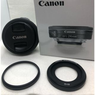 キヤノン(Canon)の★ソフトン付★Canon 単焦点レンズ EF-S 24mm F2.8 STM(レンズ(単焦点))