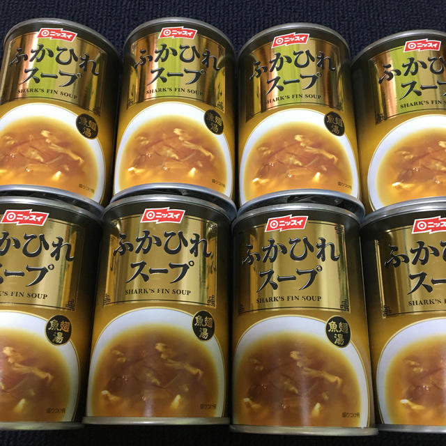 うん｜ラクマ　8缶セットの通販　ふかひれスープ　ニッスイ　by