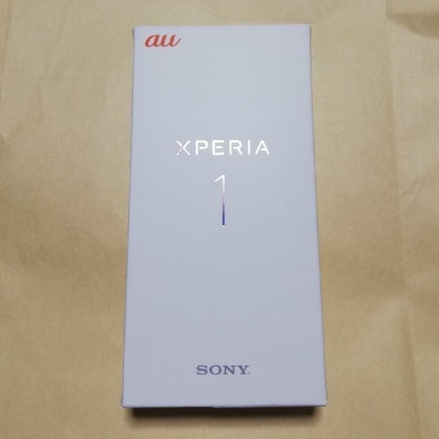 802SOXperia 1 黒色 64GB au SOV40 SIMフリー