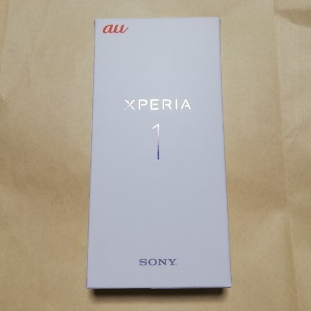 Xperia 1 パープル 64GB au SOV40 SIMフリー802SO