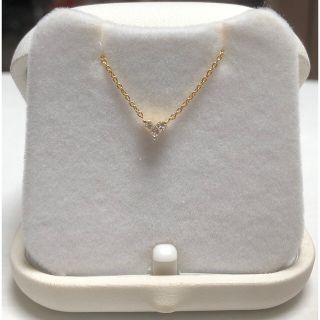 スタージュエリー(STAR JEWELRY)の最安⭐︎スタージュエリー ミステリアスハート  ネックレス ダイヤ 0.1ct(ネックレス)