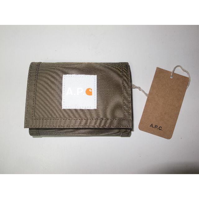 APC × carhartt wallet 財布 khaki 20SS ②