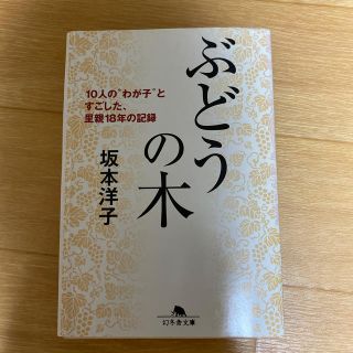 ぶどうの木　　坂本洋子(ノンフィクション/教養)