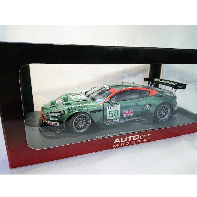 オートアート 1/18アストンマーチンDBR9 セブリング 2005＃58