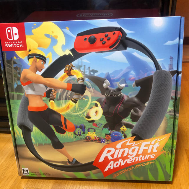 Nintendo Switch(ニンテンドースイッチ)の【新品未開封】 Nintendo Switch リングフィット アドベンチャー エンタメ/ホビーのゲームソフト/ゲーム機本体(家庭用ゲームソフト)の商品写真