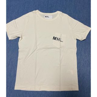 マーガレットハウエル(MARGARET HOWELL)のMHL Tシャツ　ベージュ(Tシャツ/カットソー(半袖/袖なし))