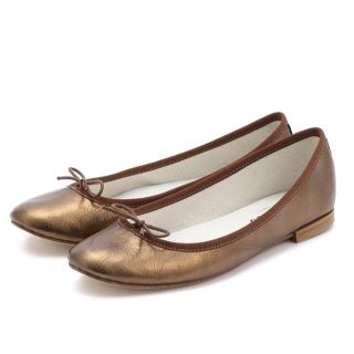 レペット(repetto)のsale✨新品✨repetto サンドリオン ブロンズ 40(バレエシューズ)