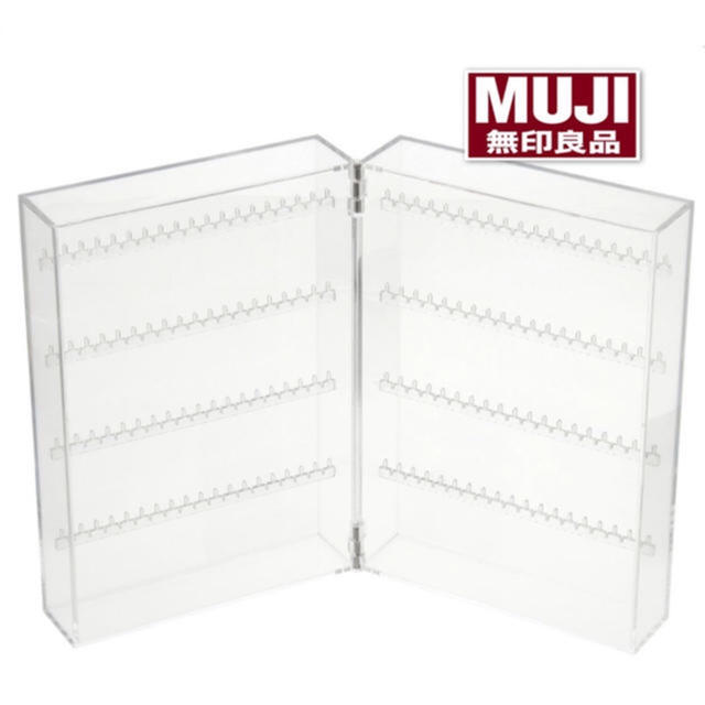 MUJI (無印良品)(ムジルシリョウヒン)の無印　ピアス　ケース レディースのアクセサリー(ピアス)の商品写真