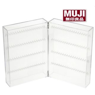 ムジルシリョウヒン(MUJI (無印良品))の無印　ピアス　ケース(ピアス)