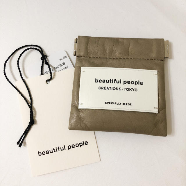 beautiful people - 【新品未使用】beautiful people レザースモール