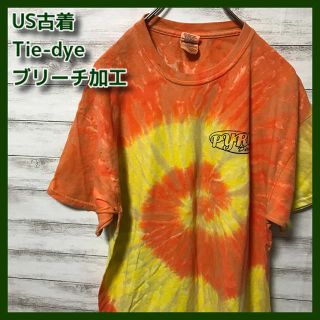 ギルタン(GILDAN)の希少US直輸入タイダイブリーチバックロゴTシャツ2枚目以降¥500引対象商品27(Tシャツ/カットソー(半袖/袖なし))