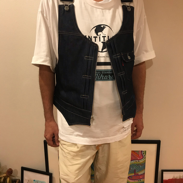 即納分 定価14万 FACETASM ファセッタズム レザーベスト growthcenter